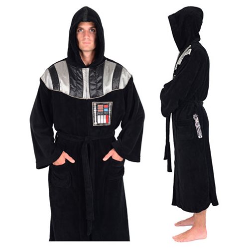 Star Wars Darth Vader Hooded Fleece Bathrobe